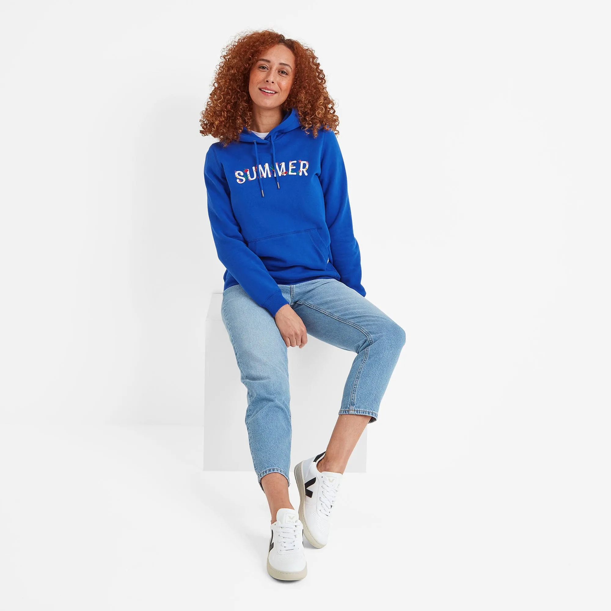 Magson Womens Sweat - Mykonos Blue