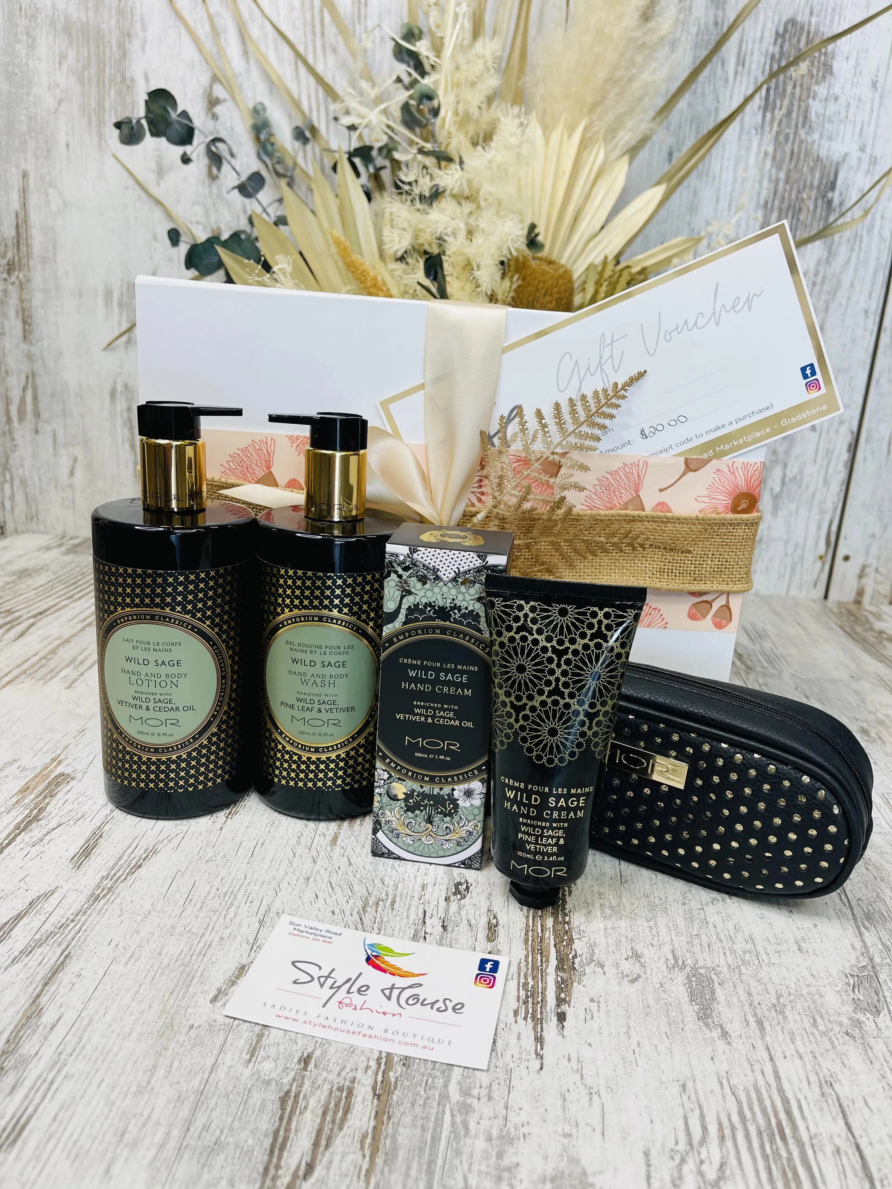 MOR Wild Sage 'Pamper You' Gift Hamper Box