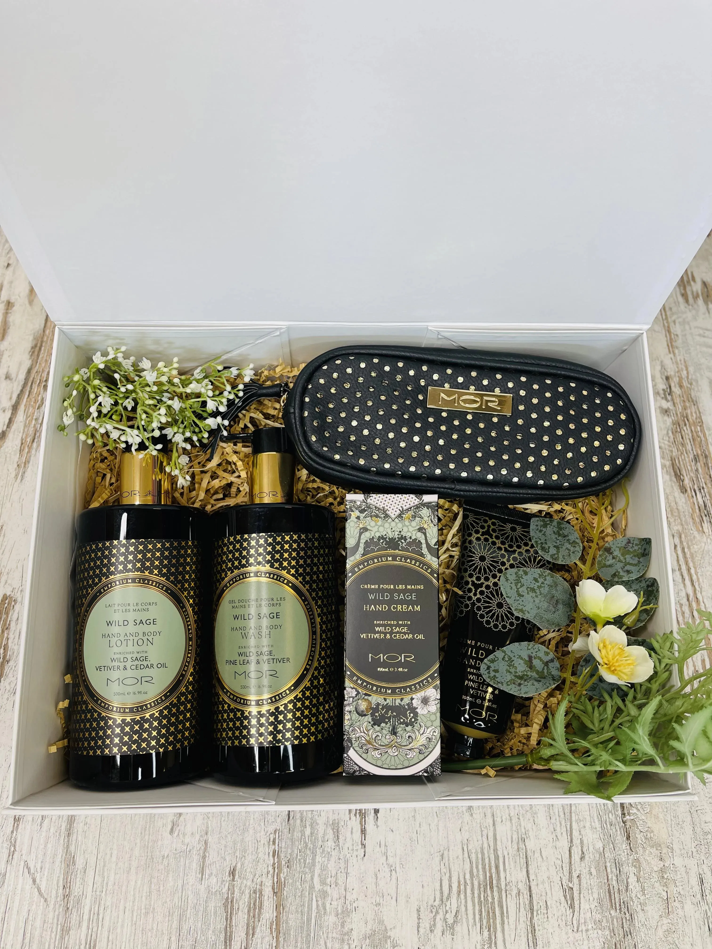 MOR Wild Sage 'Pamper You' Gift Hamper Box