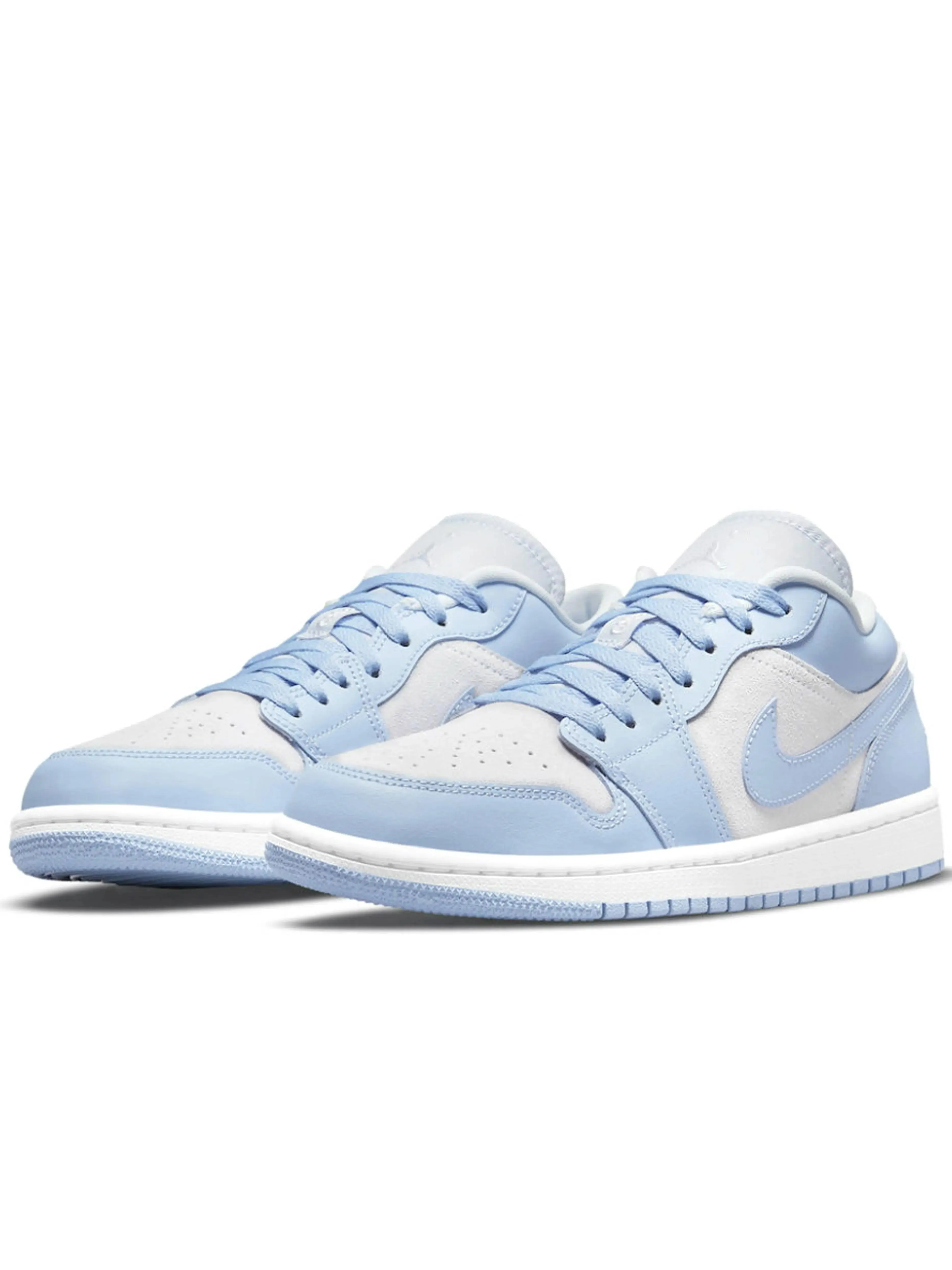 Nike Air Jordan 1 Low Football Grey Aluminum (W)