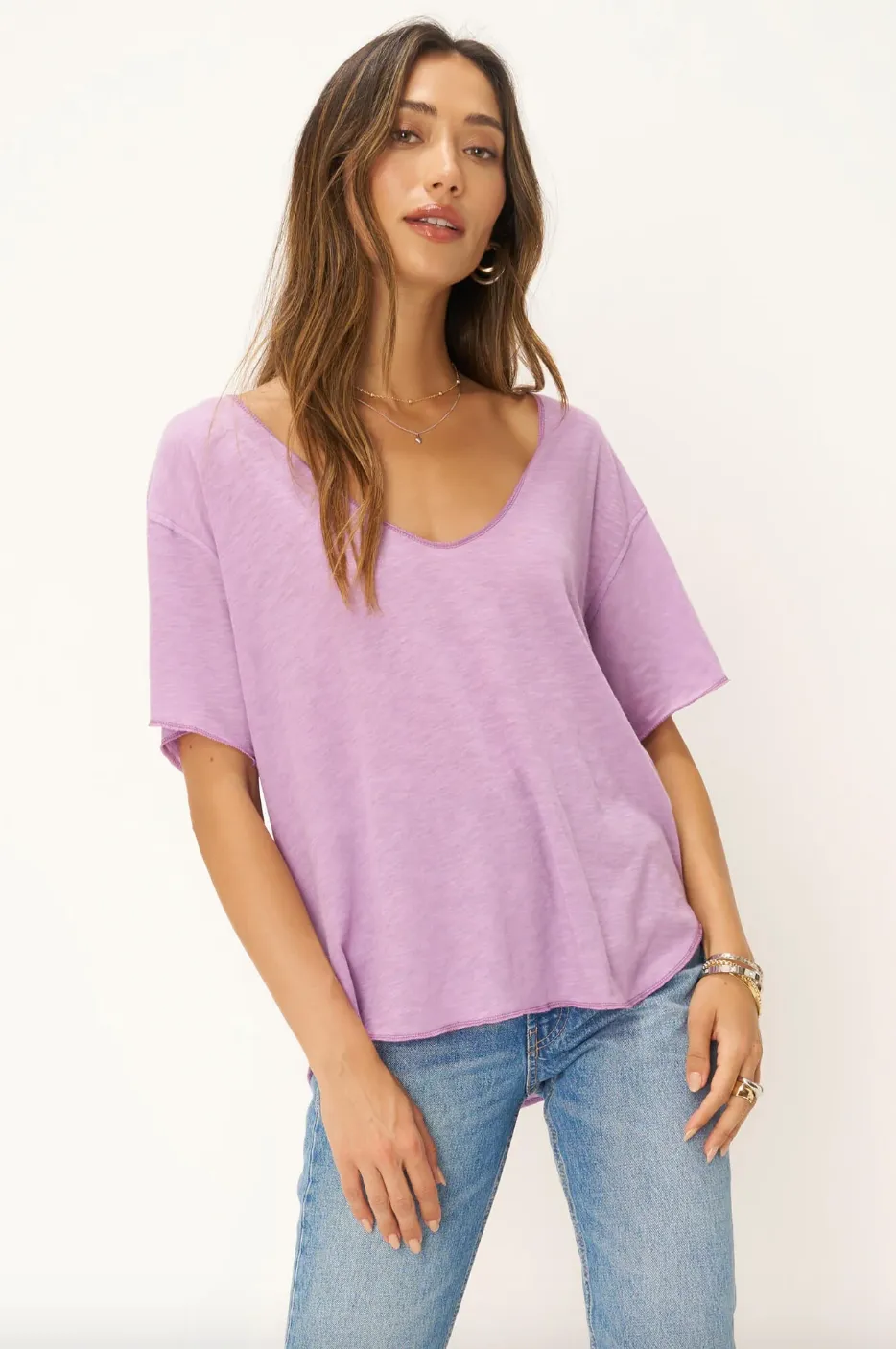 Robby Scoop Neck Tee