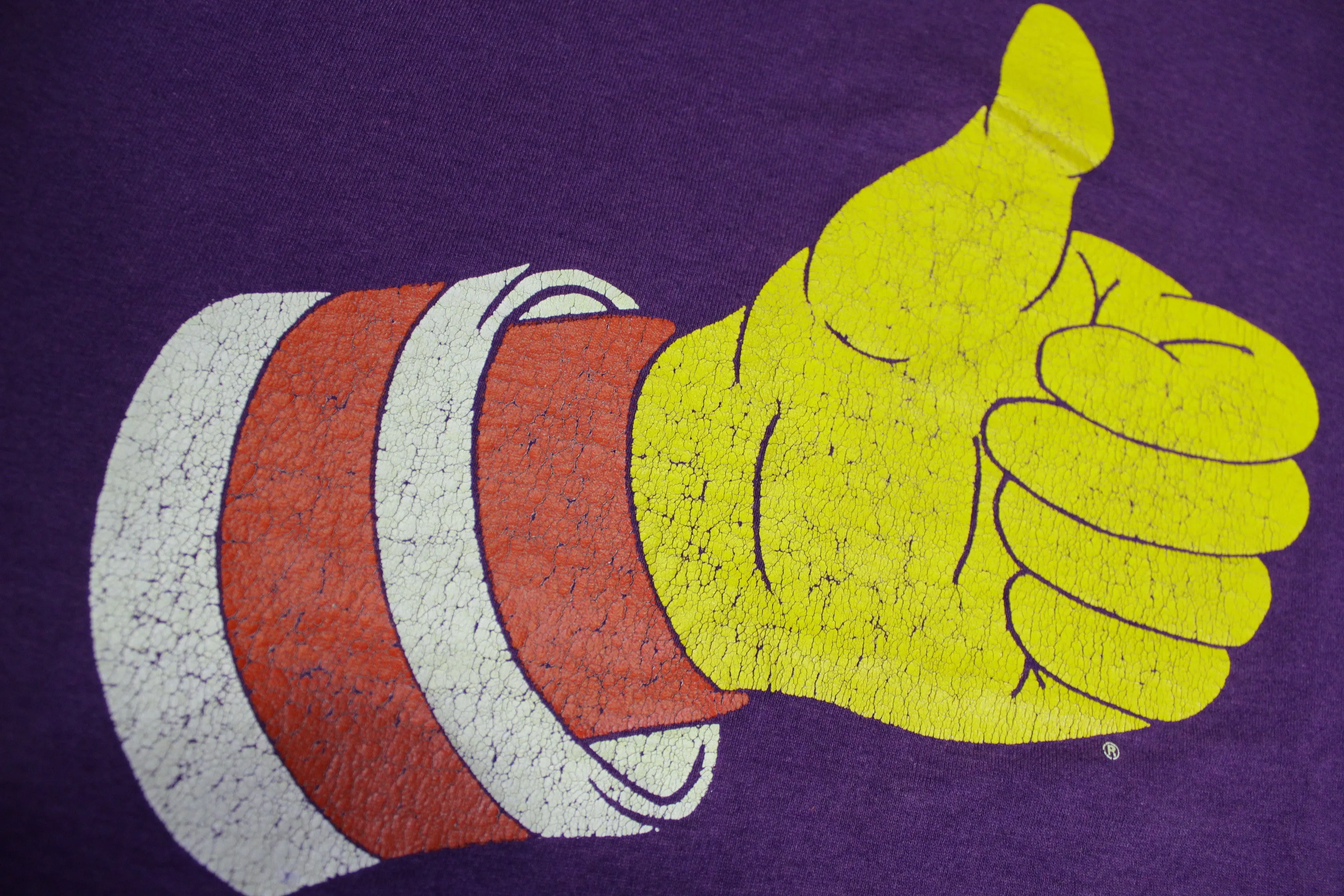 Ronald McDonald Thumbs Up One Year Hand Vintage 90's Single Stitch USA FOTL T-Shirt