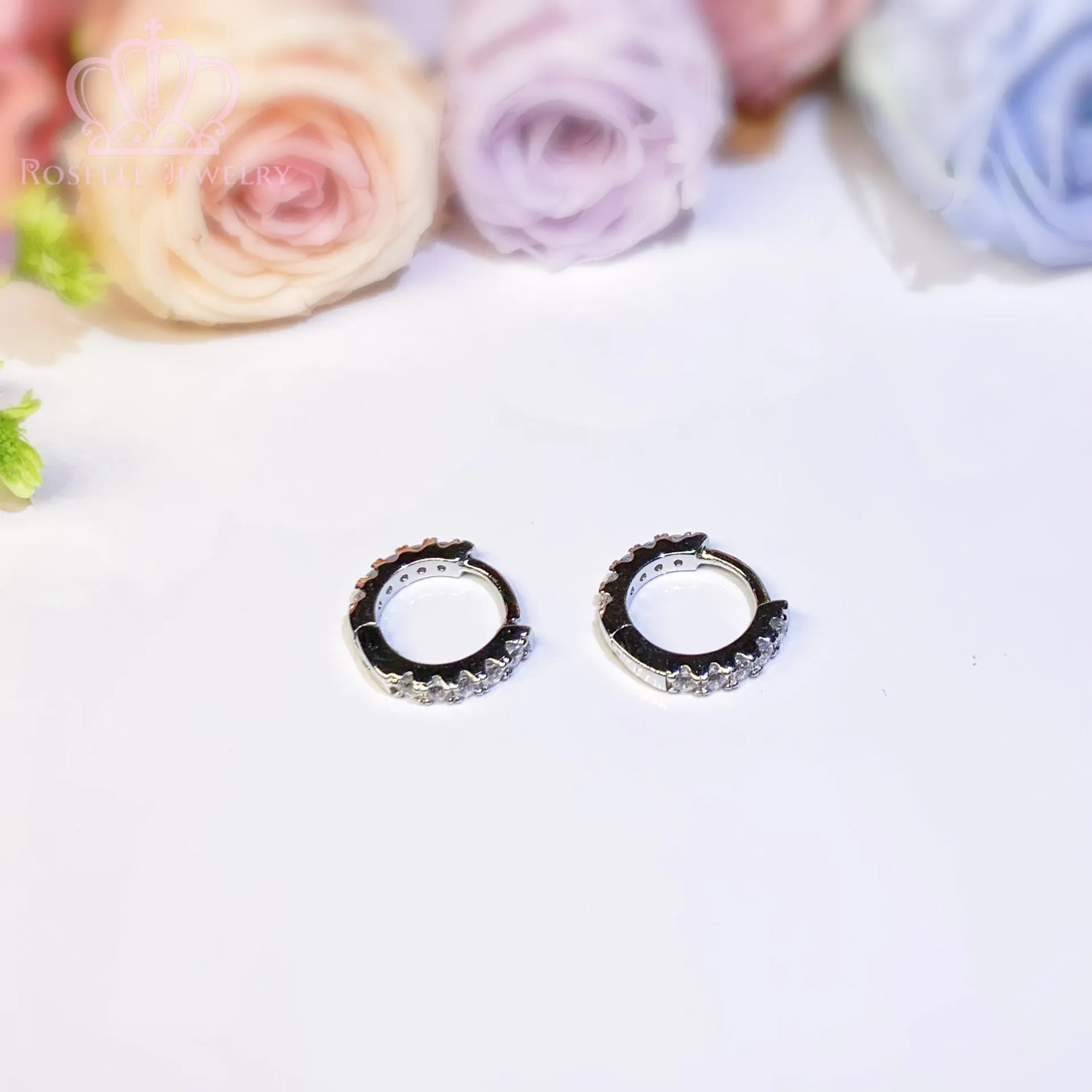 Simple Hoop Earrings - RE8