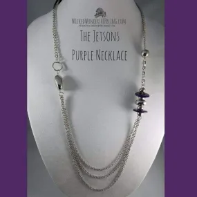 The Jetsons Purple Necklace