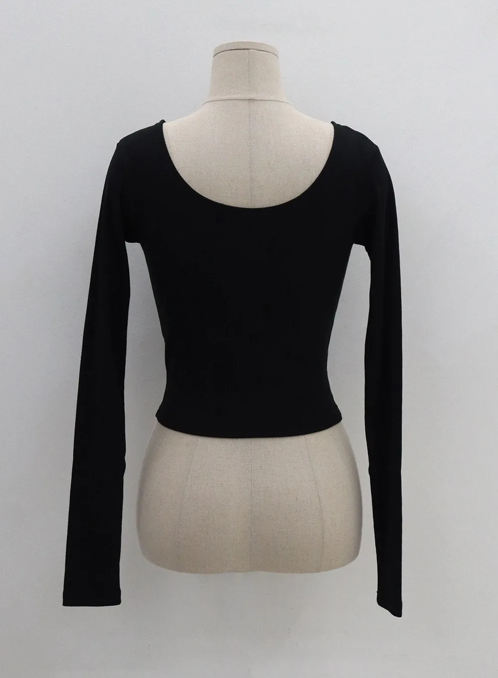 Two Way Long Sleeve Crop Top CG11