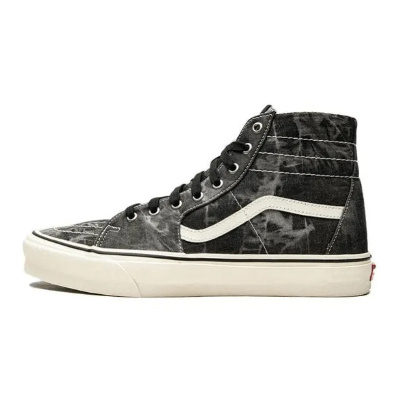 Vans Sk8-Hi Tapered 'Denim Destroy - Black Marshmallow' - Men's