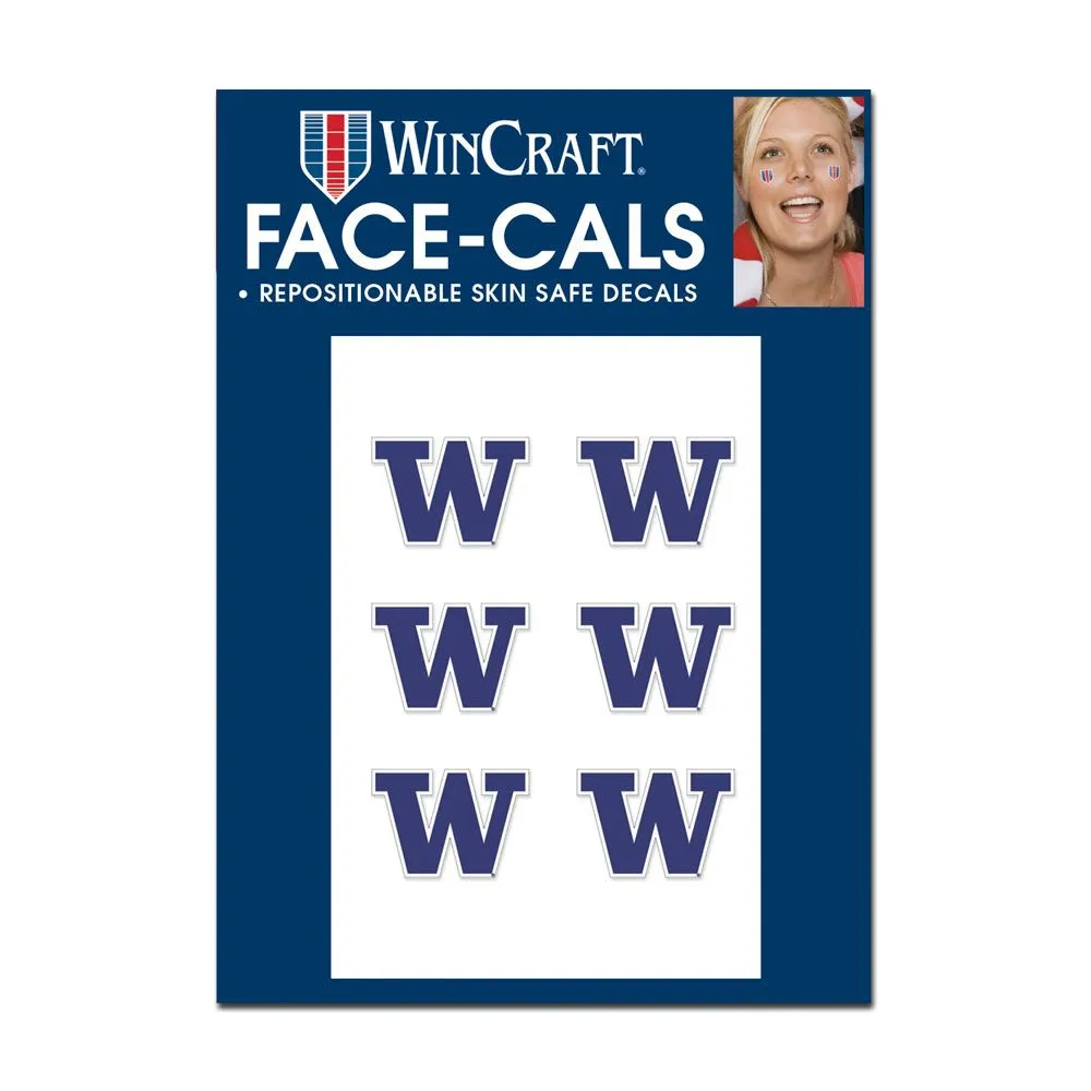 WASHINGTON HUSKIES FACE CALS