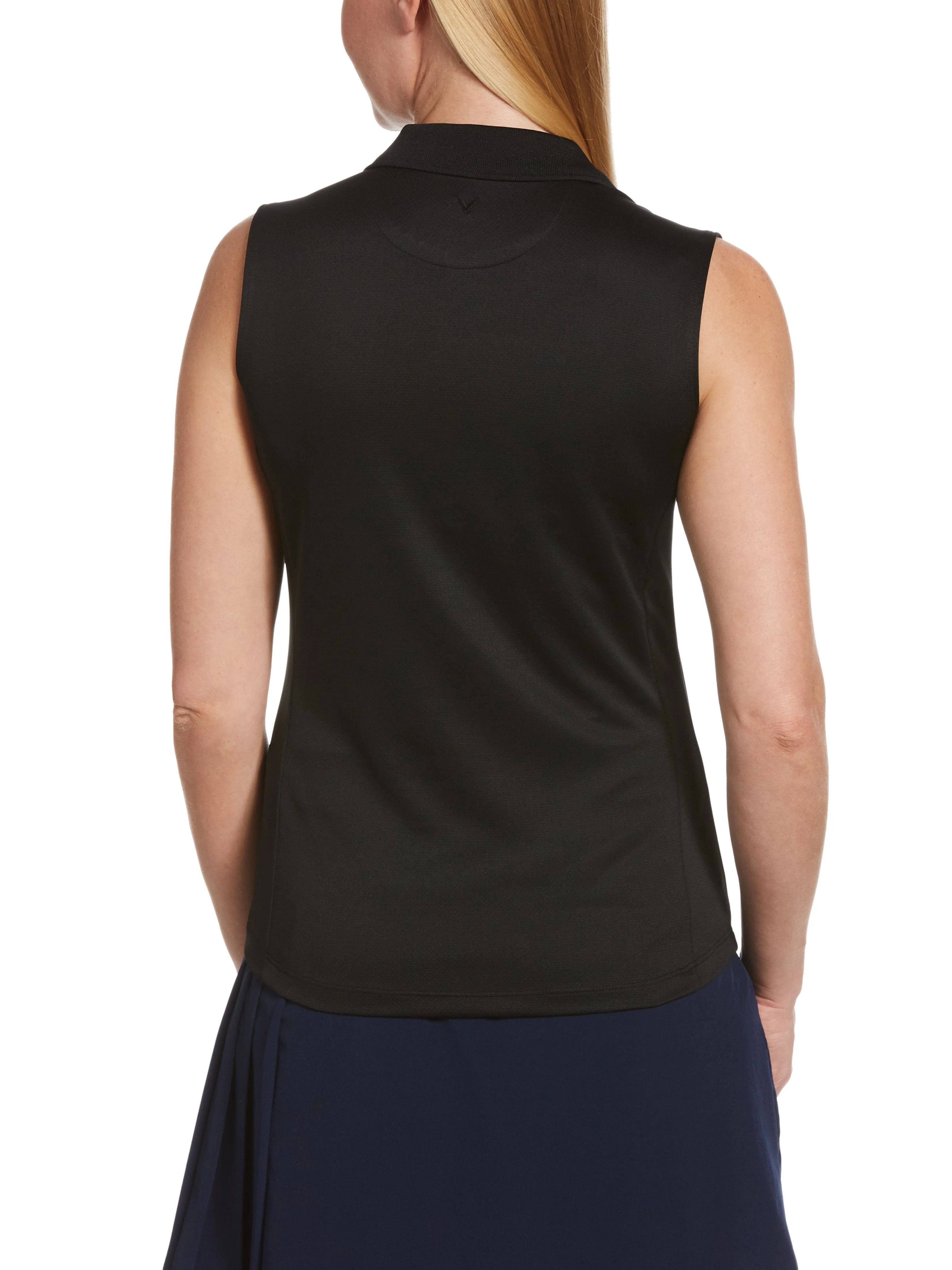 Womens Opti Dri Sleeveless Polo