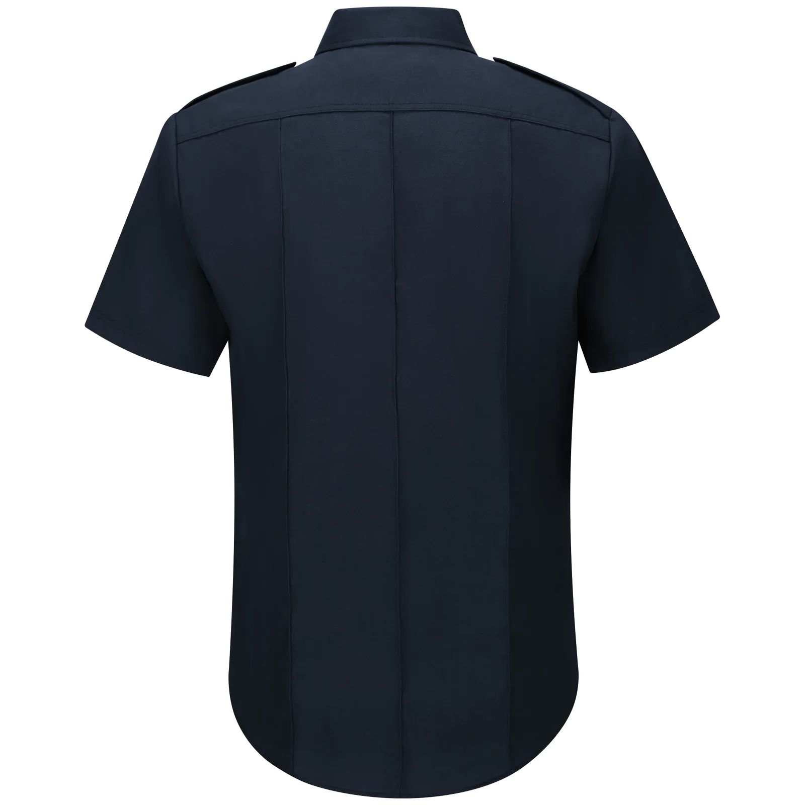 WORKRITE MEN'S CLASSIC SHORT SLEEVE FIRE CHIEF SHIRT - MIDNIGHT NAVY