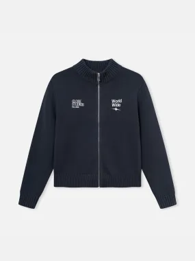 WorldWide Zip Knit 'Navy'