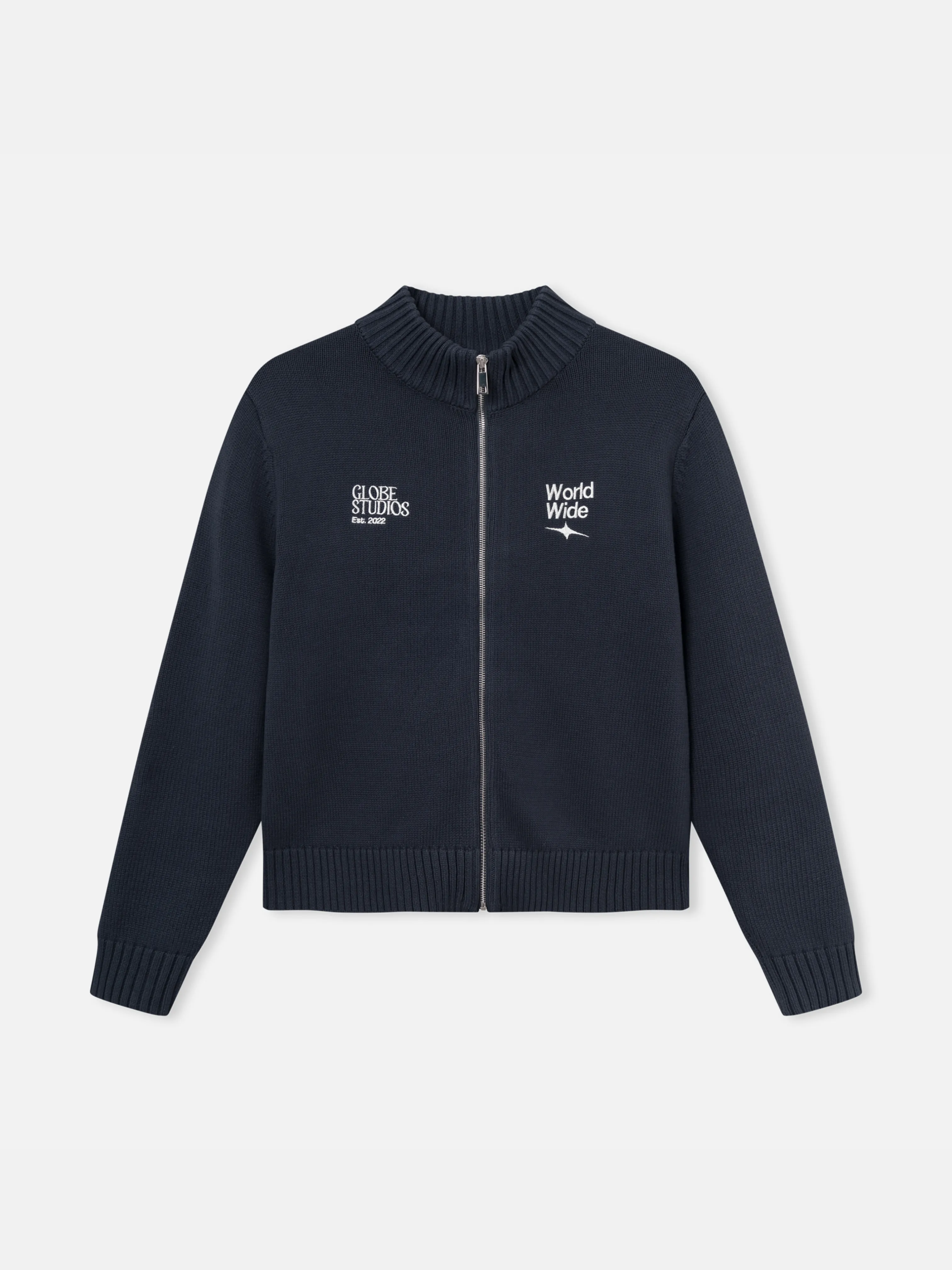 WorldWide Zip Knit 'Navy'