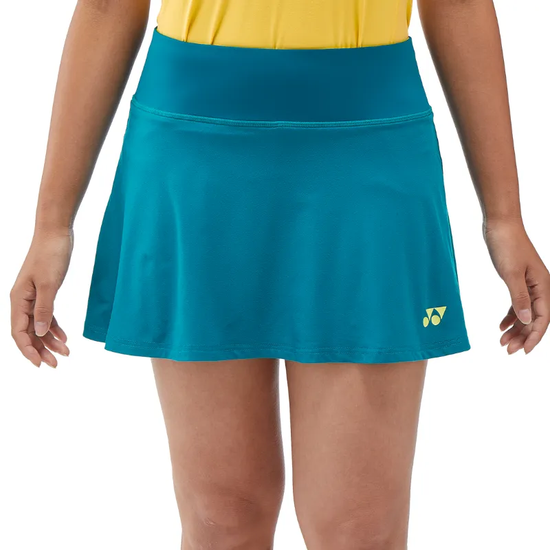 Yonex Women's Skirt With Inner Short - Blue Green