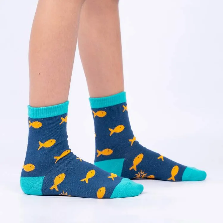 Youth My Otter Half Crew Socks 3-Pack